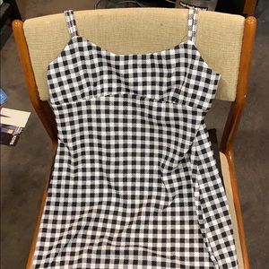 NWOT SHEIN Gingham Dress Size L